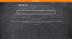 Desktop Screenshot of cigarshop.com
