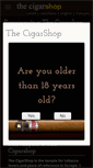 Mobile Screenshot of cigarshop.ad